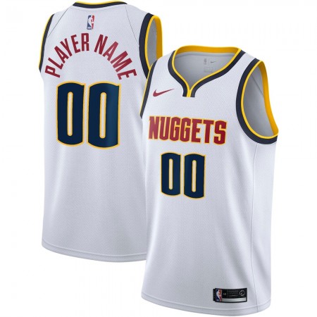 Maillot Basket Denver Nuggets Personnalisé 2020-21 Nike Association Edition Swingman - Homme